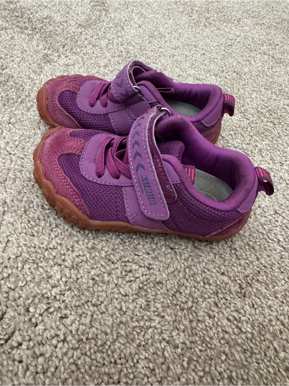 KUBUA Toddler Purple Barefoot Shoes